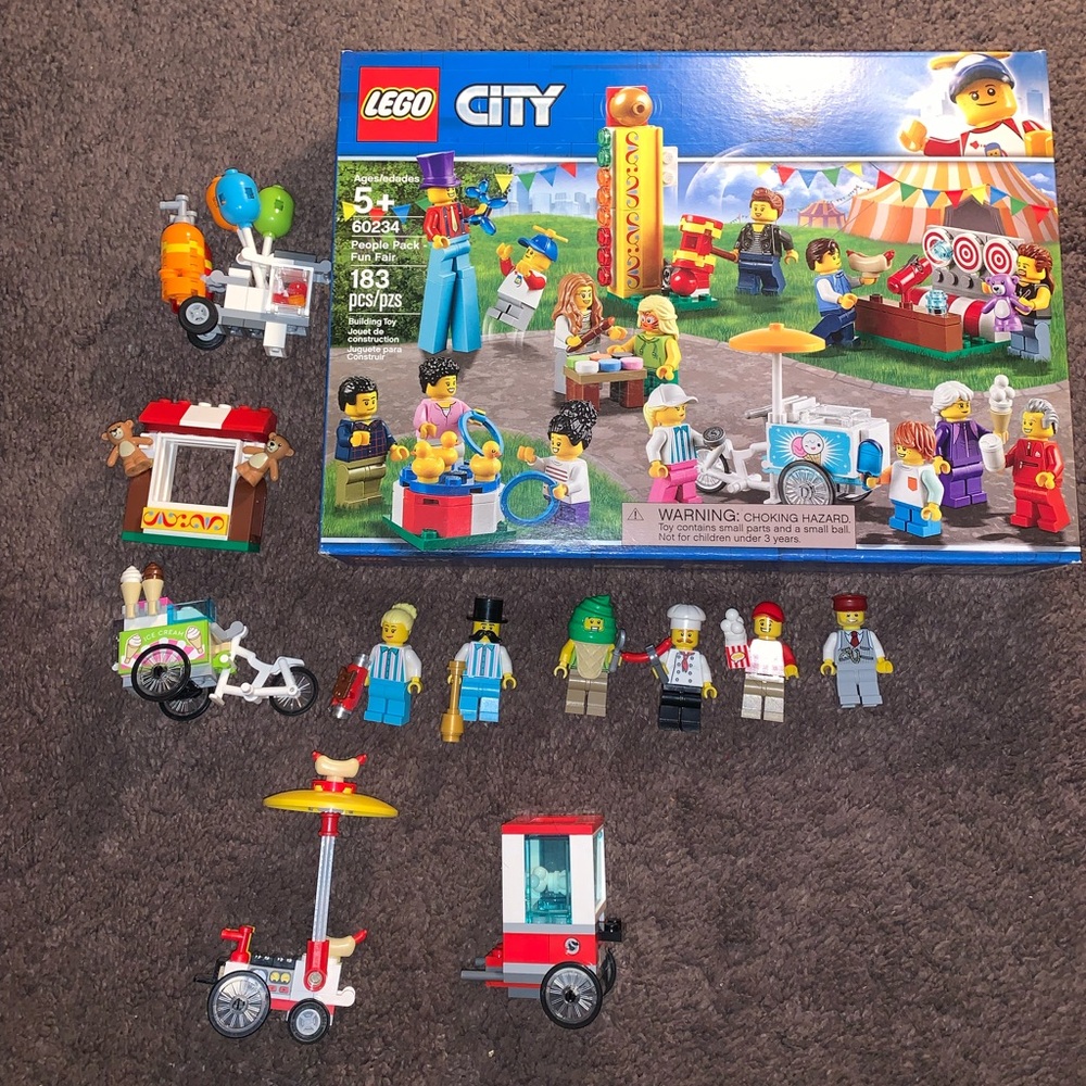 Lego city carnival ! Rare sets included ! 🎡🎪🤹🏼‍♀️🎨